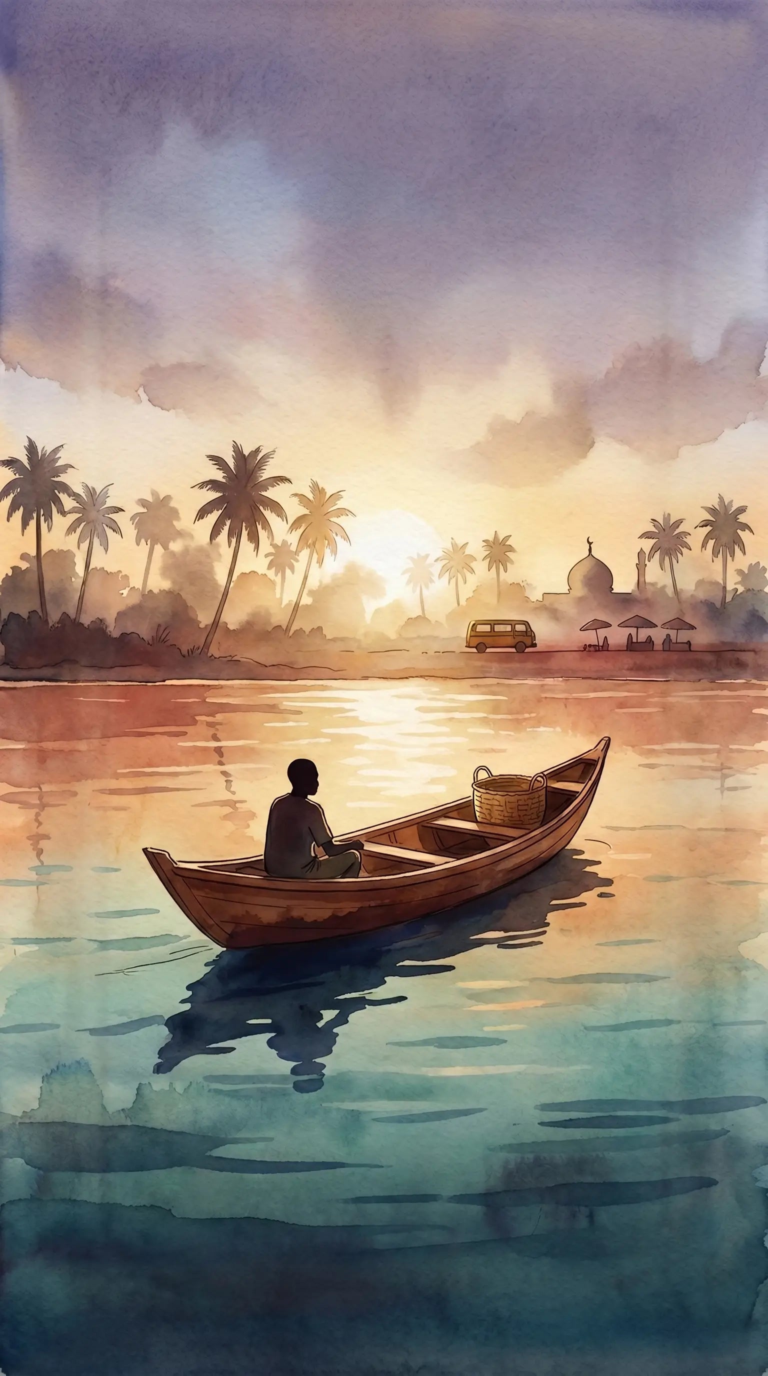 Lagoon Morning by Tobi Akinyemi - artist-designed phone case