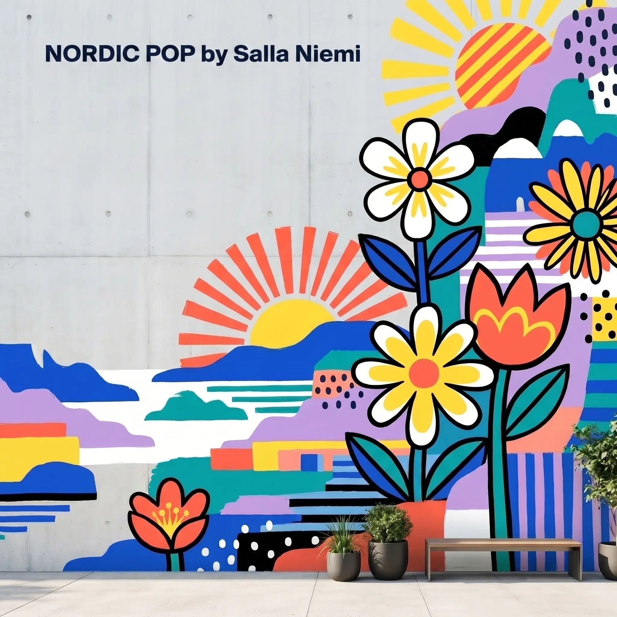 Nordic Pop by Salla Niemi - artist-designed phone case
