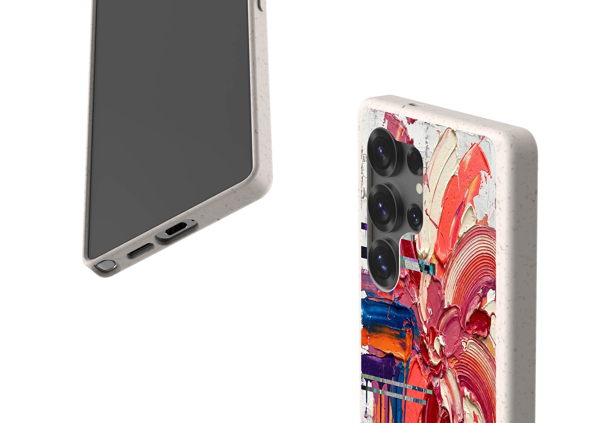 Abstract Florals by Frida Lövström — Samsung Galaxy Bio-degradable Case — Finnaij