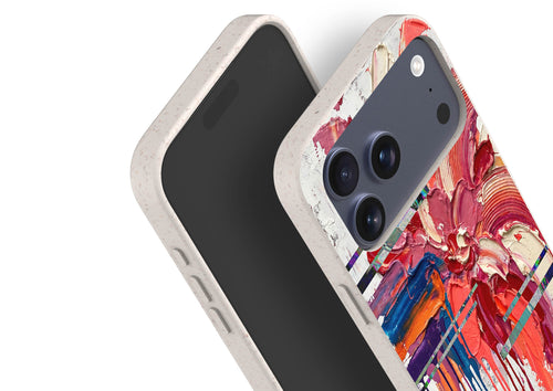 Abstract Florals by Frida Lövström — iPhone Bio-degradable Case — Finnaij