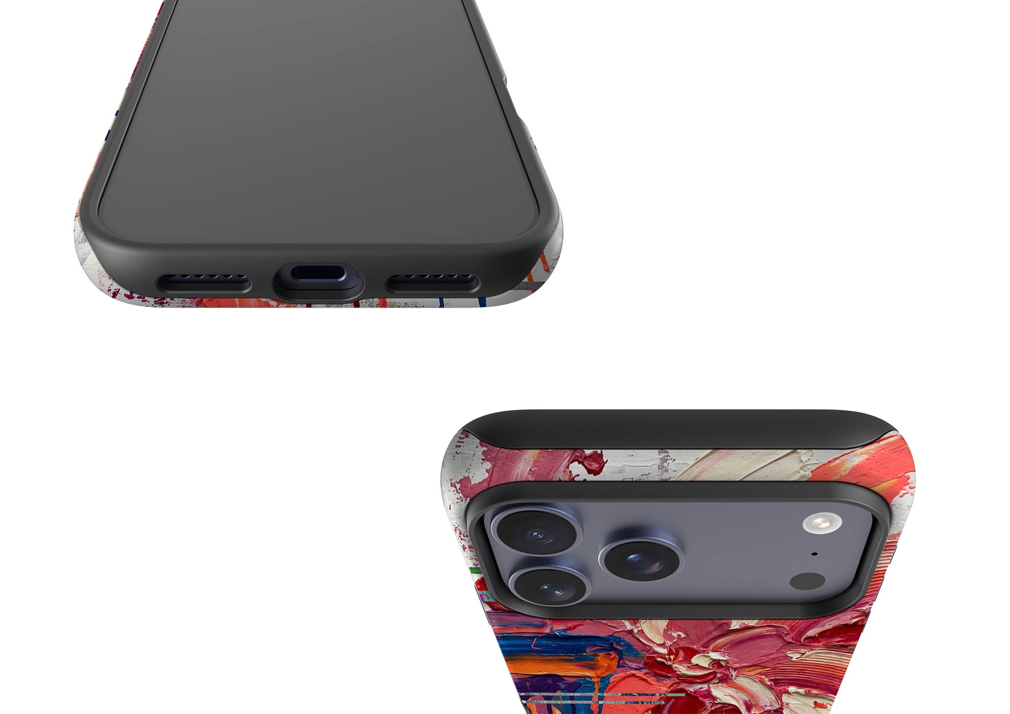 Abstract Florals by Frida Lövström — Tough Case for iPhone — Three Quarter — Finnaij