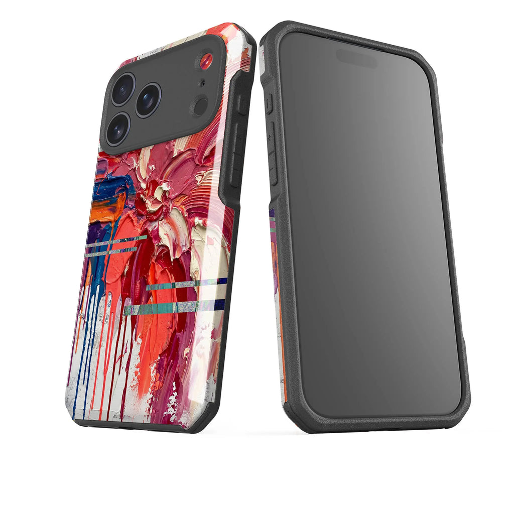 Abstract Florals by Frida Lövström — Impact Armour MagSafe Case for iPhone — Finnaij