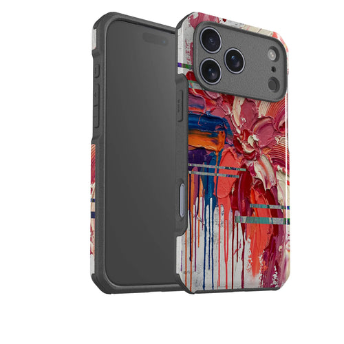 Abstract Florals by Frida Lövström — Impact Armour MagSafe Case for iPhone — Finnaij