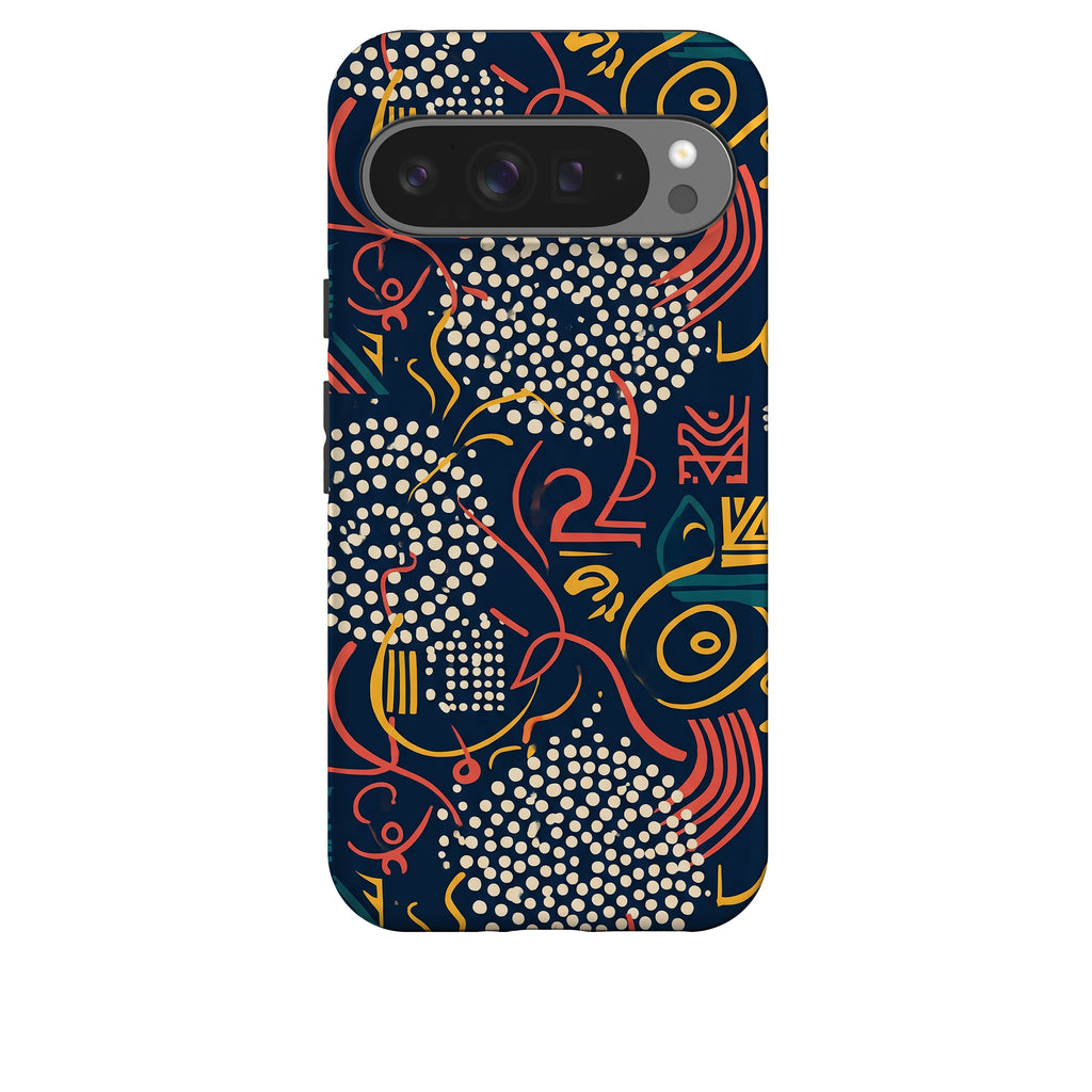 Adire Nightfall by Ada Okoye Tough Case for Google Pixel — Finnaij