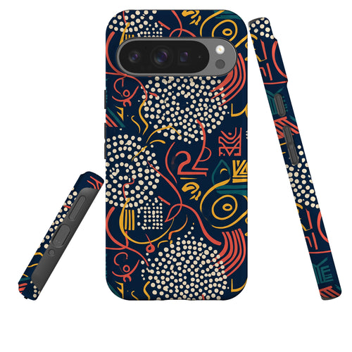 Adire Nightfall by Ada Okoye Tough Case for Google Pixel — Finnaij