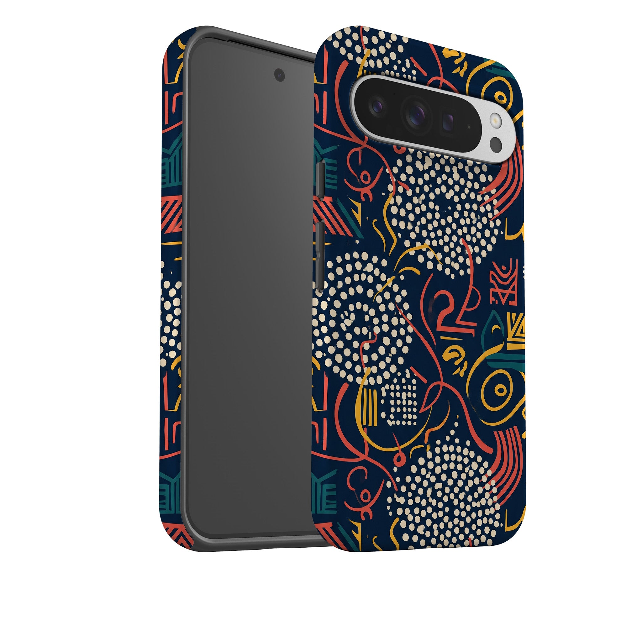 Adire Nightfall by Ada Okoye Tough Case for Google Pixel — Finnaij