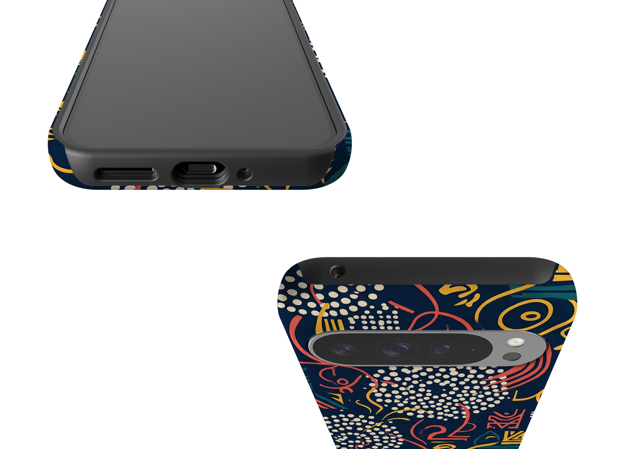Adire Nightfall by Ada Okoye Tough Case for Google Pixel — Finnaij
