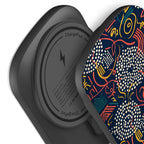 Adire Nightfall by Ada Okoye — MagSafe CHARGEPOD — Finnaij