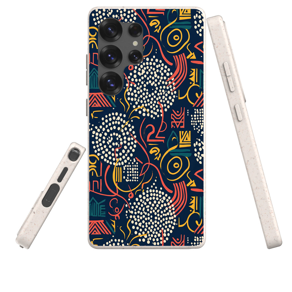 Adire Nightfall by Ada Okoye Bio-degradable Case for Samsung Galaxy — Finnaij