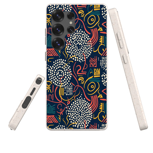 Adire Nightfall by Ada Okoye Bio-degradable Case for Samsung Galaxy — Finnaij