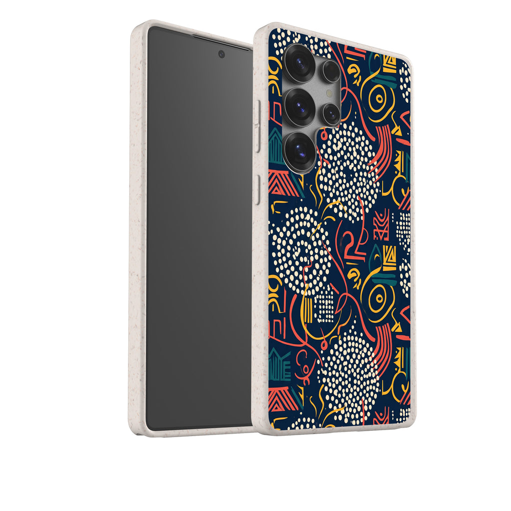 Adire Nightfall by Ada Okoye Bio-degradable Case for Samsung Galaxy — Finnaij