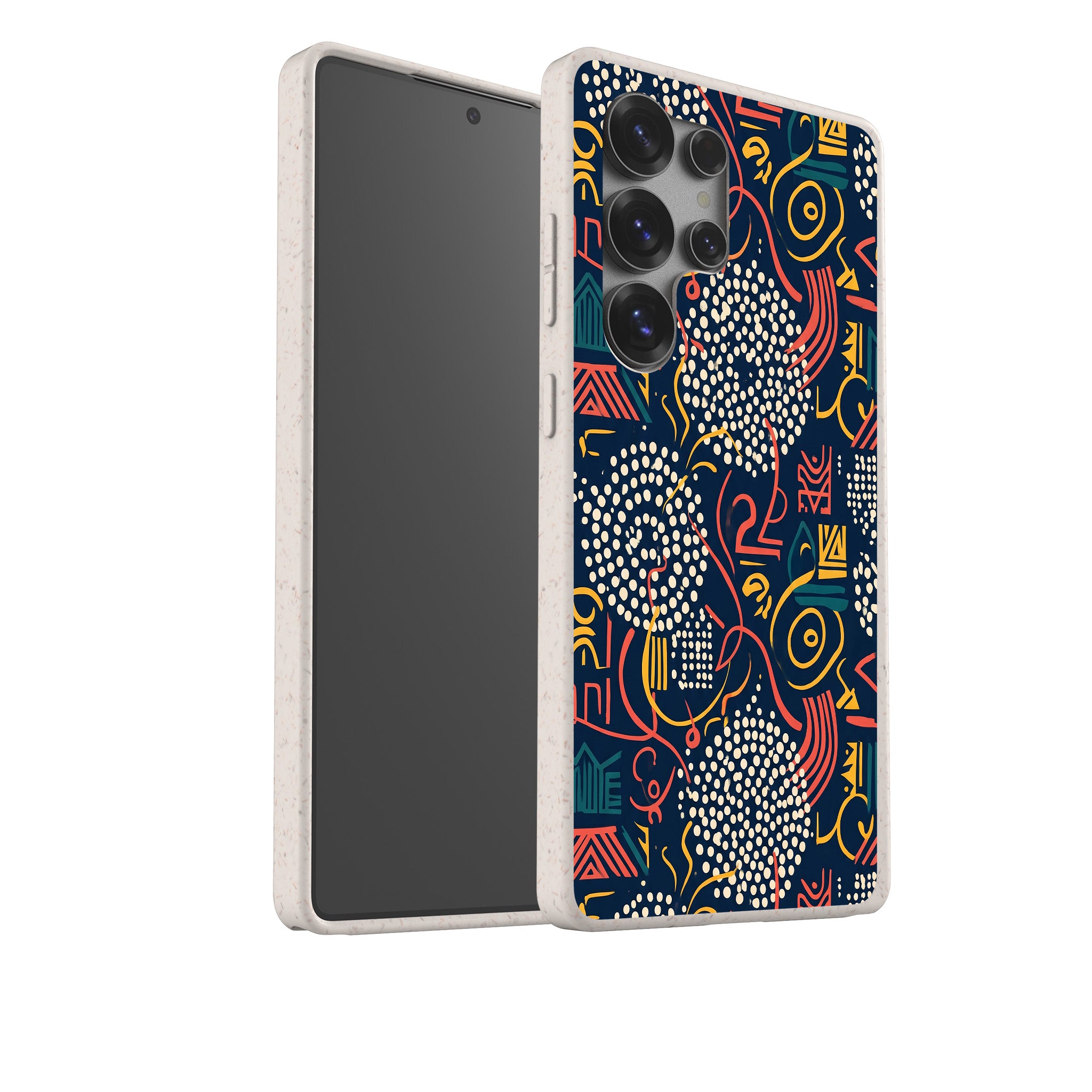 Adire Nightfall by Ada Okoye Bio-degradable Case for Samsung Galaxy — Finnaij