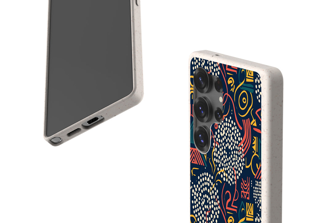 Adire Nightfall by Ada Okoye Bio-degradable Case for Samsung Galaxy — Finnaij