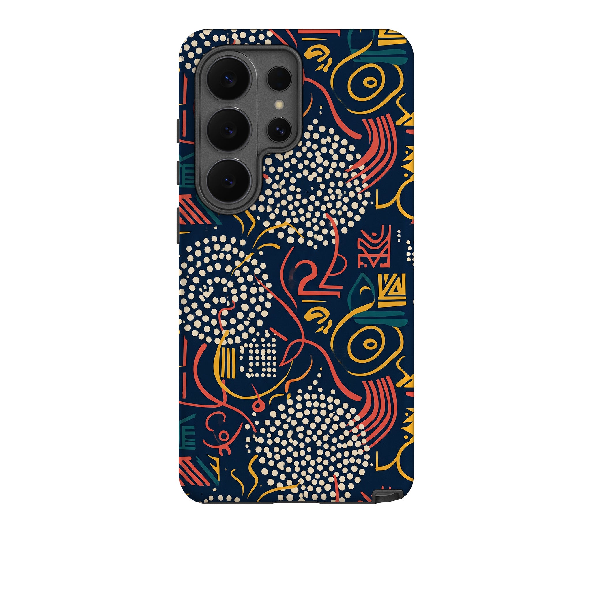 Adire Nightfall by Ada Okoye Tough Case for Samsung Galaxy — Finnaij