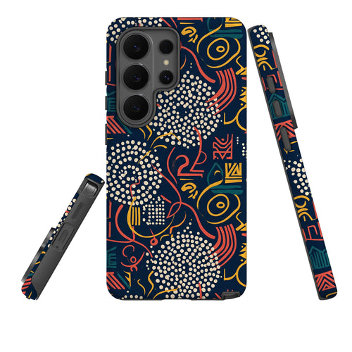 Adire Nightfall by Ada Okoye Tough Case for Samsung Galaxy — Finnaij