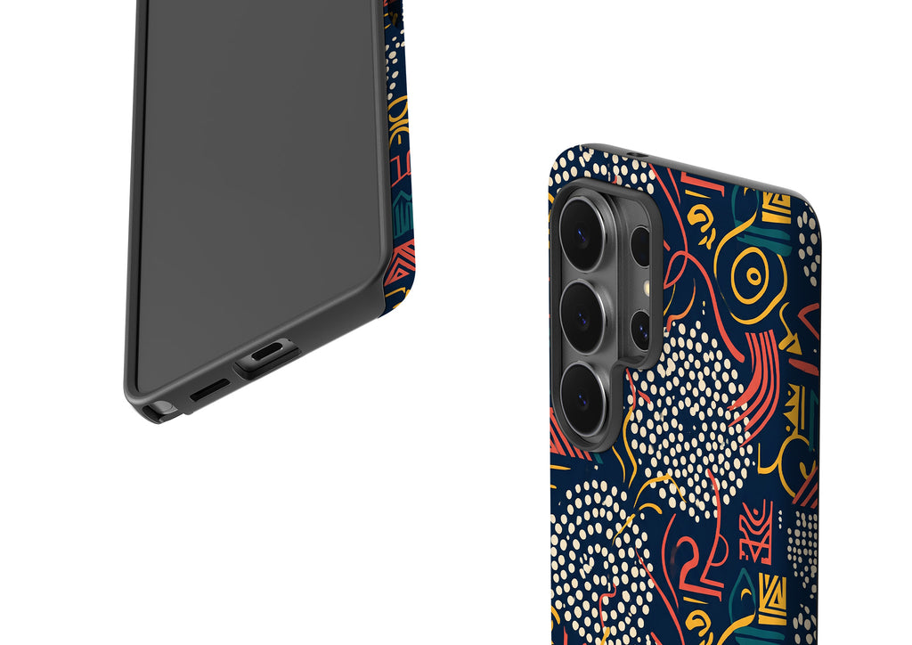 Adire Nightfall by Ada Okoye Tough Case for Samsung Galaxy — Finnaij