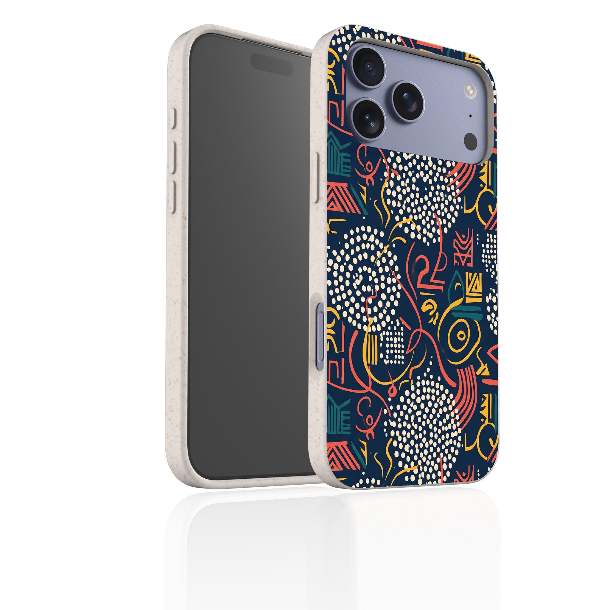 Adire Nightfall by Ada Okoye — iPhone Bio-degradable Case — Finnaij