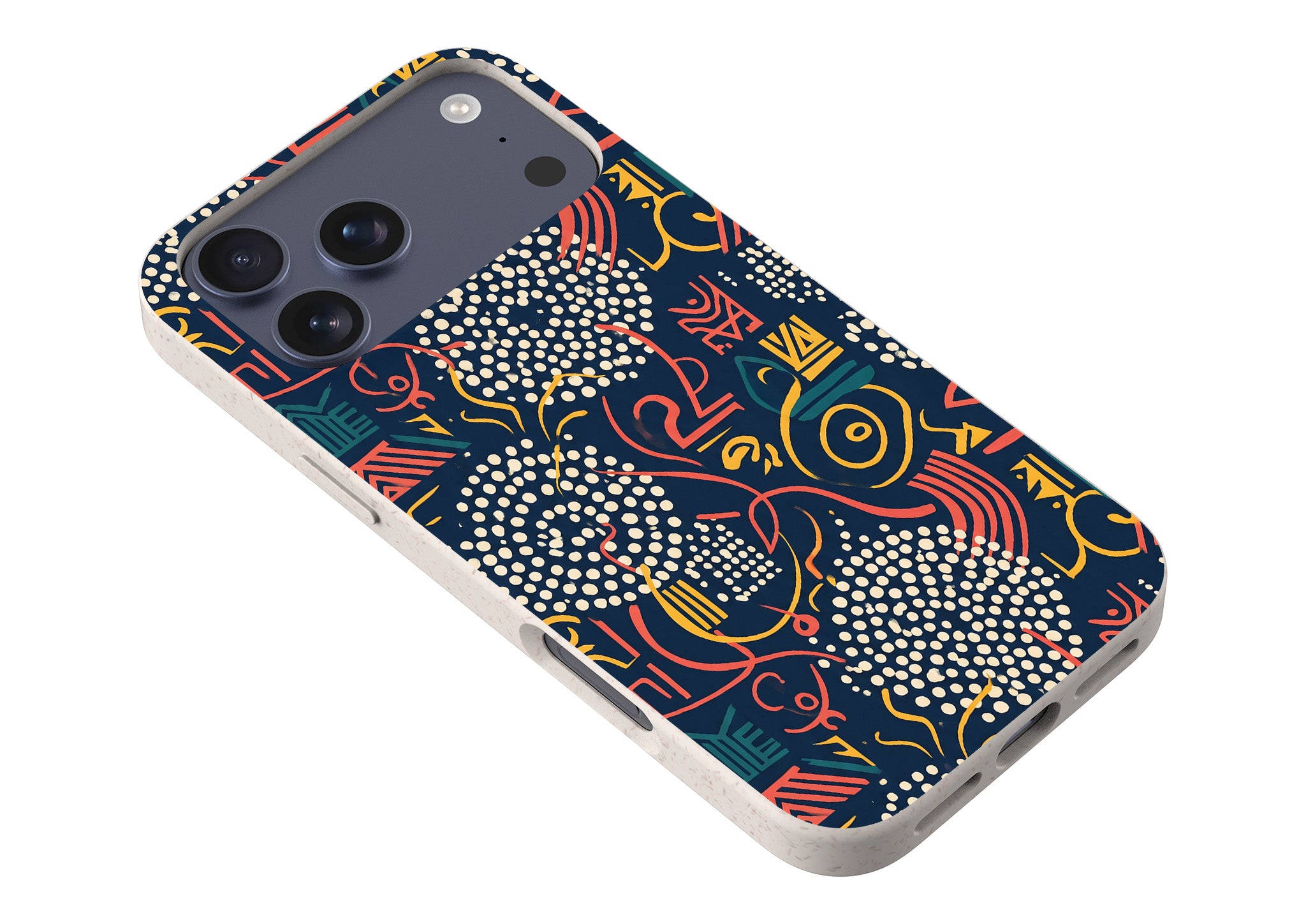 Adire Nightfall by Ada Okoye — iPhone Bio-degradable Case — Finnaij