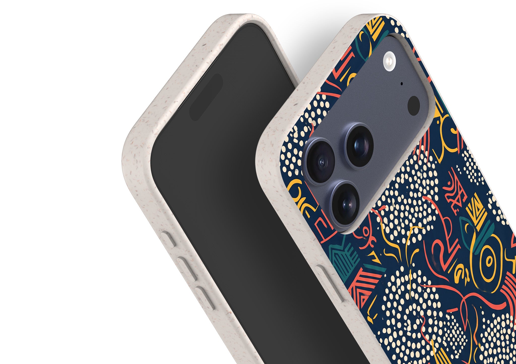 Adire Nightfall by Ada Okoye — iPhone Bio-degradable Case — Finnaij