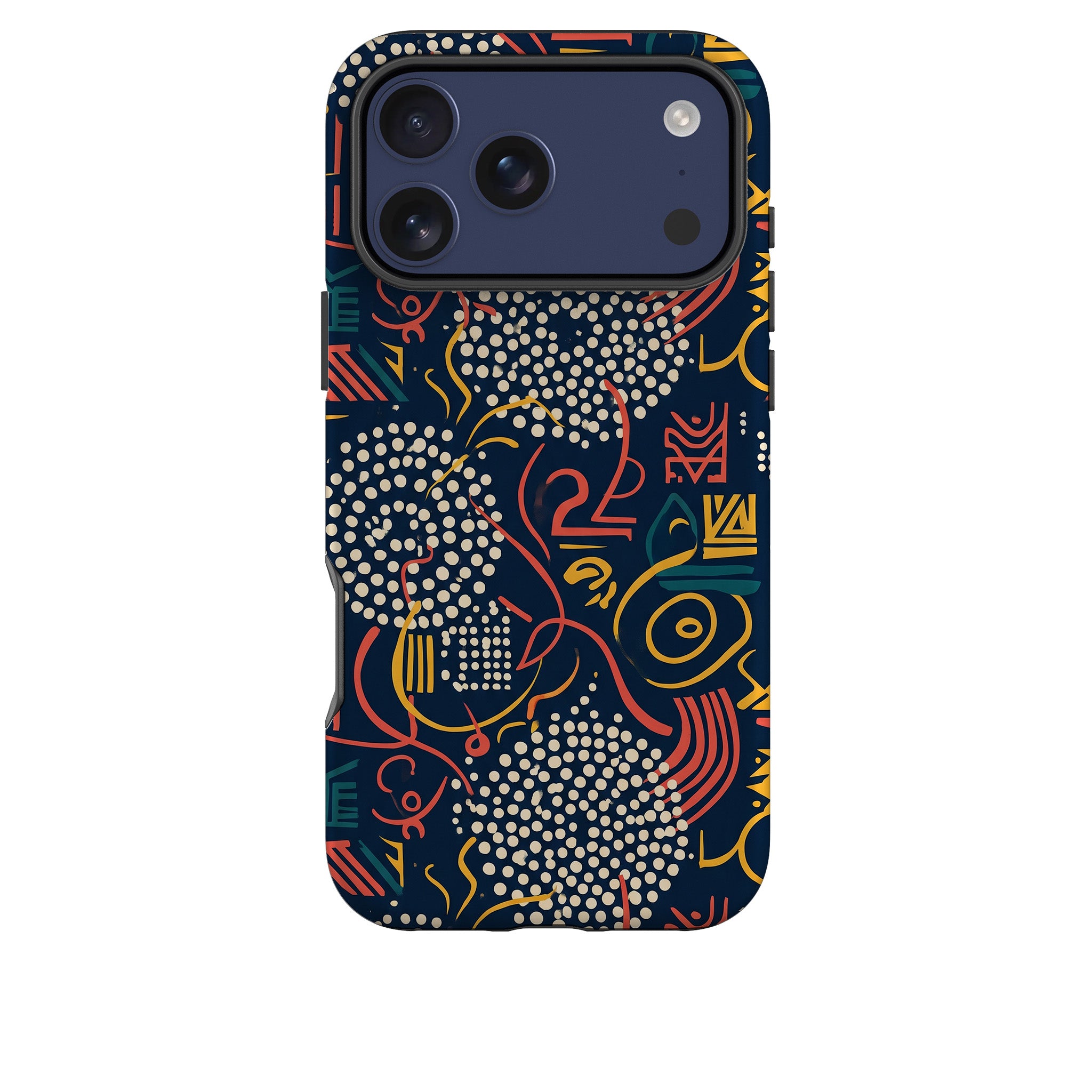 Adire Nightfall by Ada Okoye Tough Case for iPhone — Finnaij