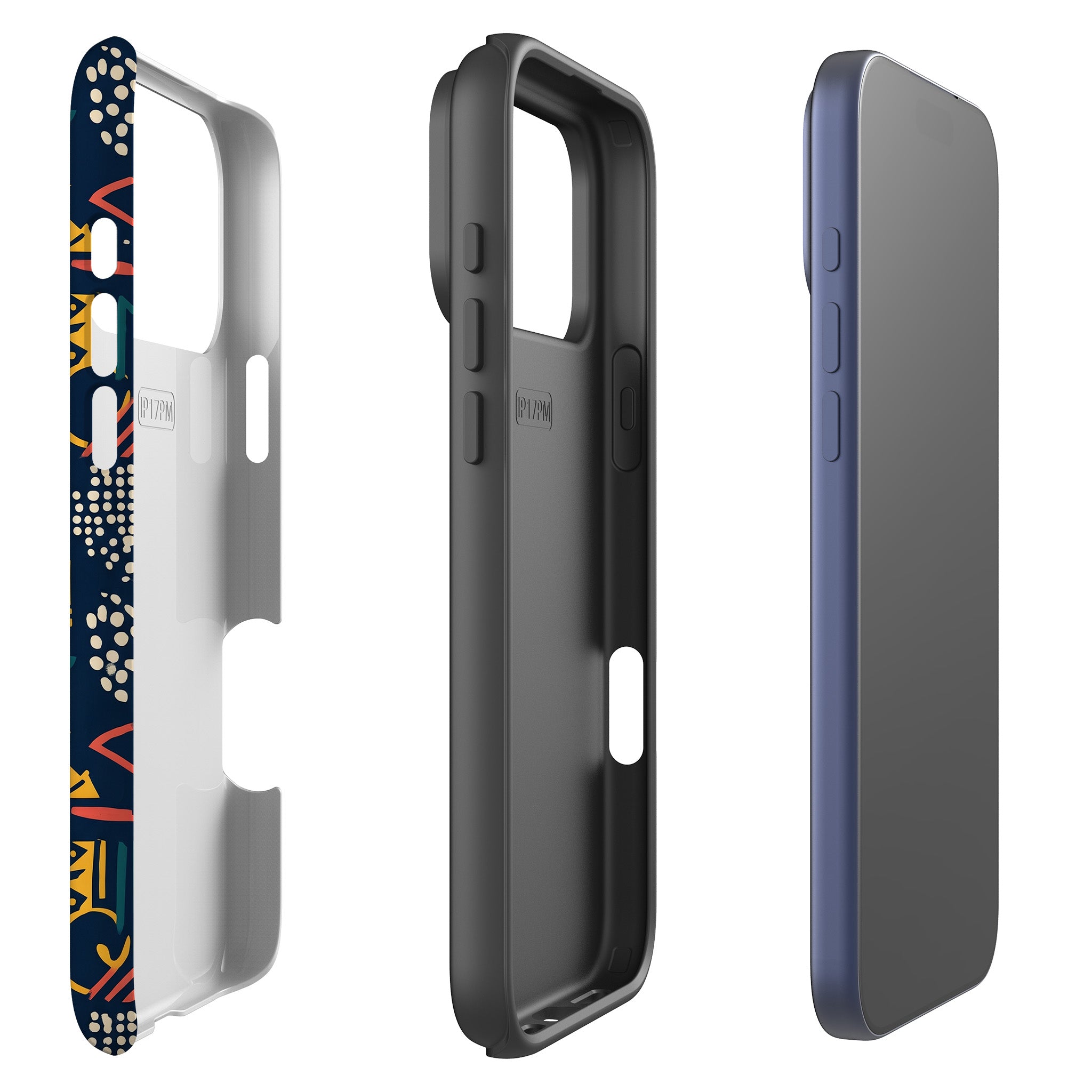 Adire Nightfall by Ada Okoye Tough Case for iPhone — Finnaij