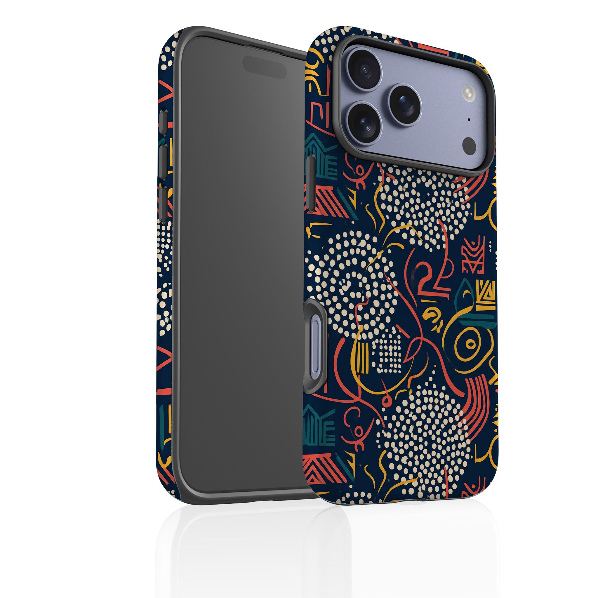 Adire Nightfall by Ada Okoye Tough Case for iPhone — Finnaij