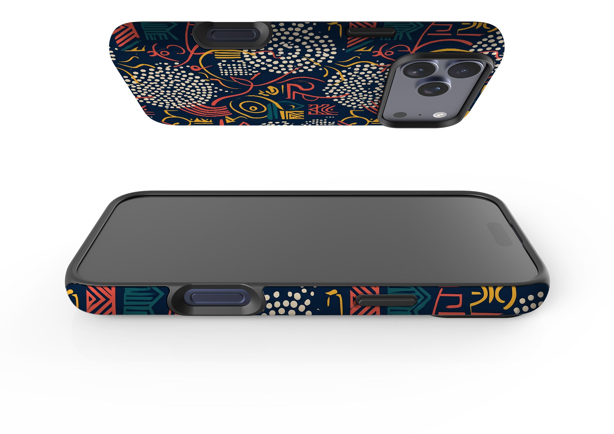 Adire Nightfall by Ada Okoye — Magsafe Tough Case for iPhone — Finnaij
