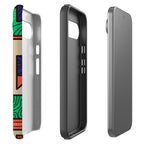 Ankara Blocks on Sand by Ada Okoye Tough Case for Google Pixel — Finnaij