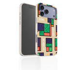 Ankara Blocks on Sand by Ada Okoye — iPhone Bio-degradable Case — Finnaij