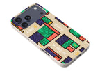 Ankara Blocks on Sand by Ada Okoye — iPhone Bio-degradable Case — Finnaij