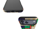 Ankara Blocks on Sand by Ada Okoye Tough Case for iPhone — Finnaij