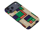 Ankara Blocks on Sand by Ada Okoye MagSafe Tough Case for iPhone — Finnaij