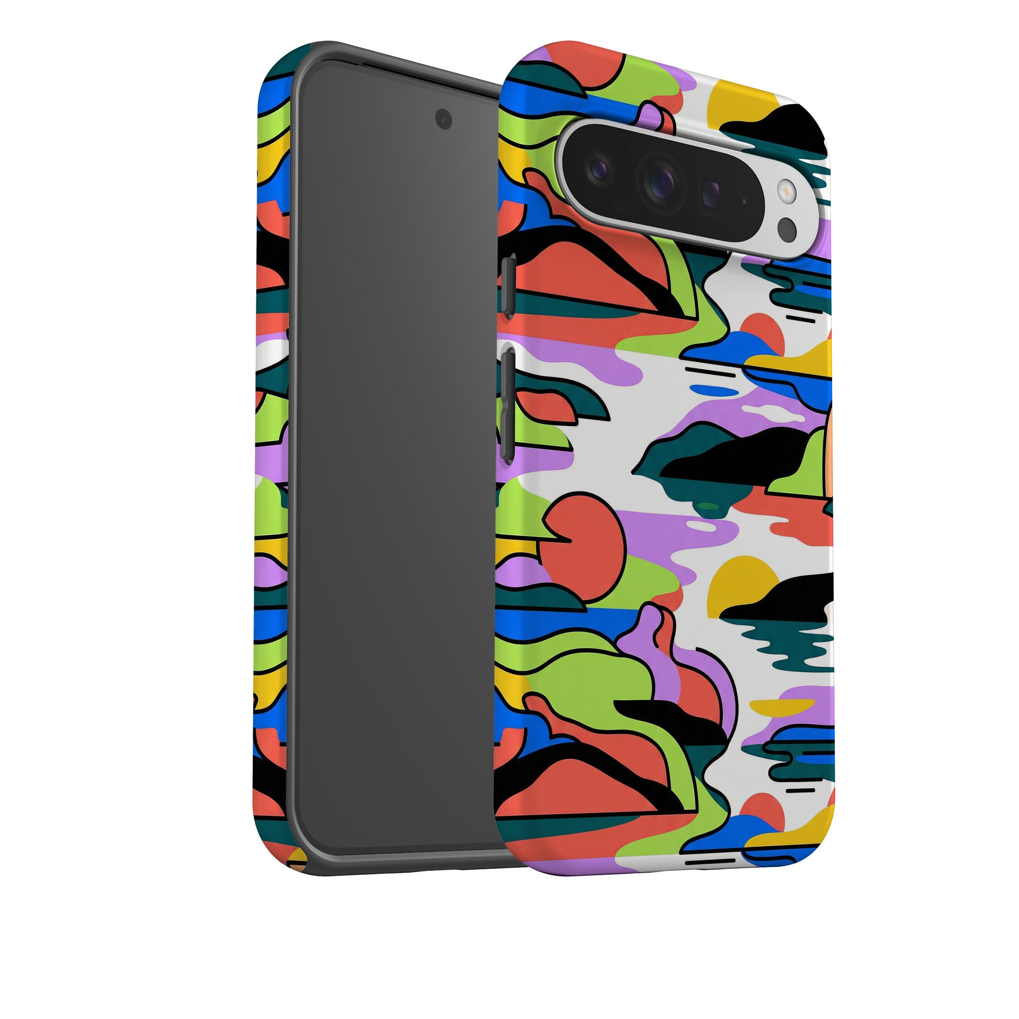 Archipelago Color Motion by Salla Niemi Tough Case for Google Pixel — Finnaij