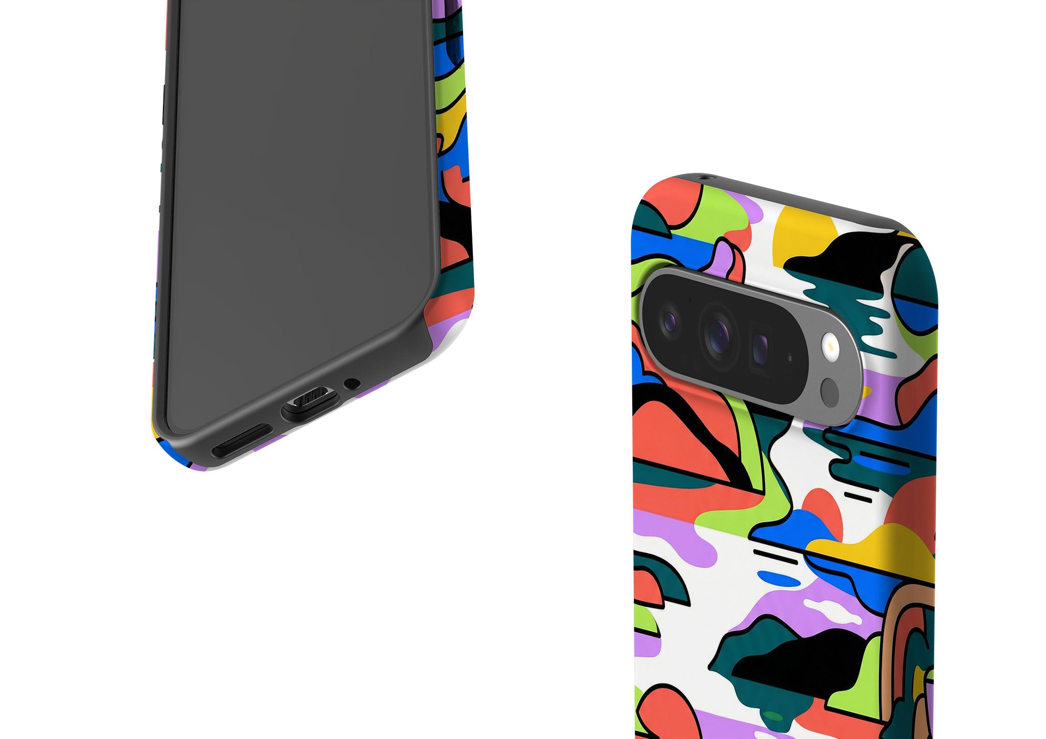 Archipelago Color Motion by Salla Niemi Tough Case for Google Pixel — Finnaij