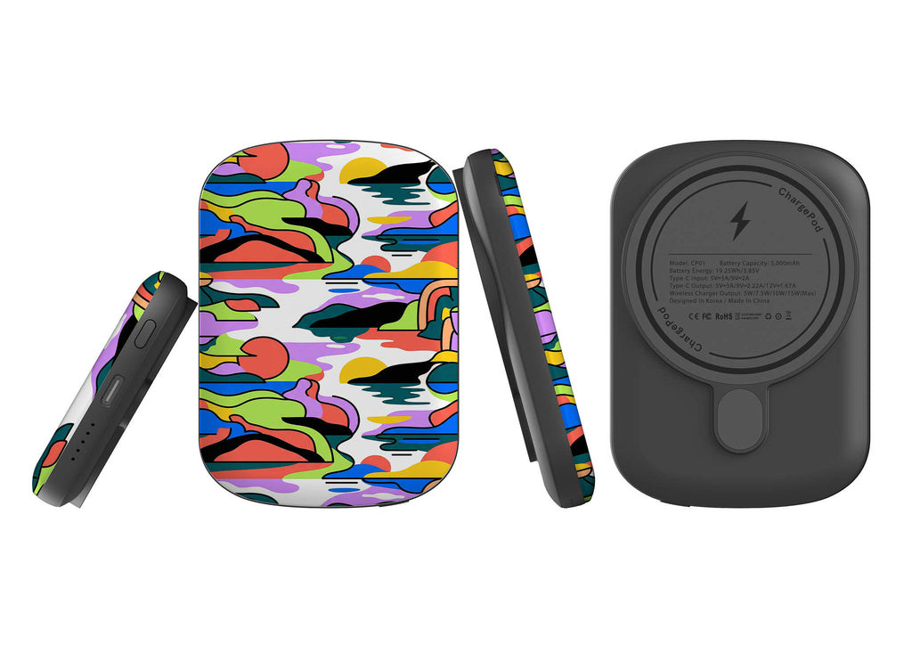 Archipelago Color Motion by Salla Niemi — MagSafe CHARGEPOD — Finnaij