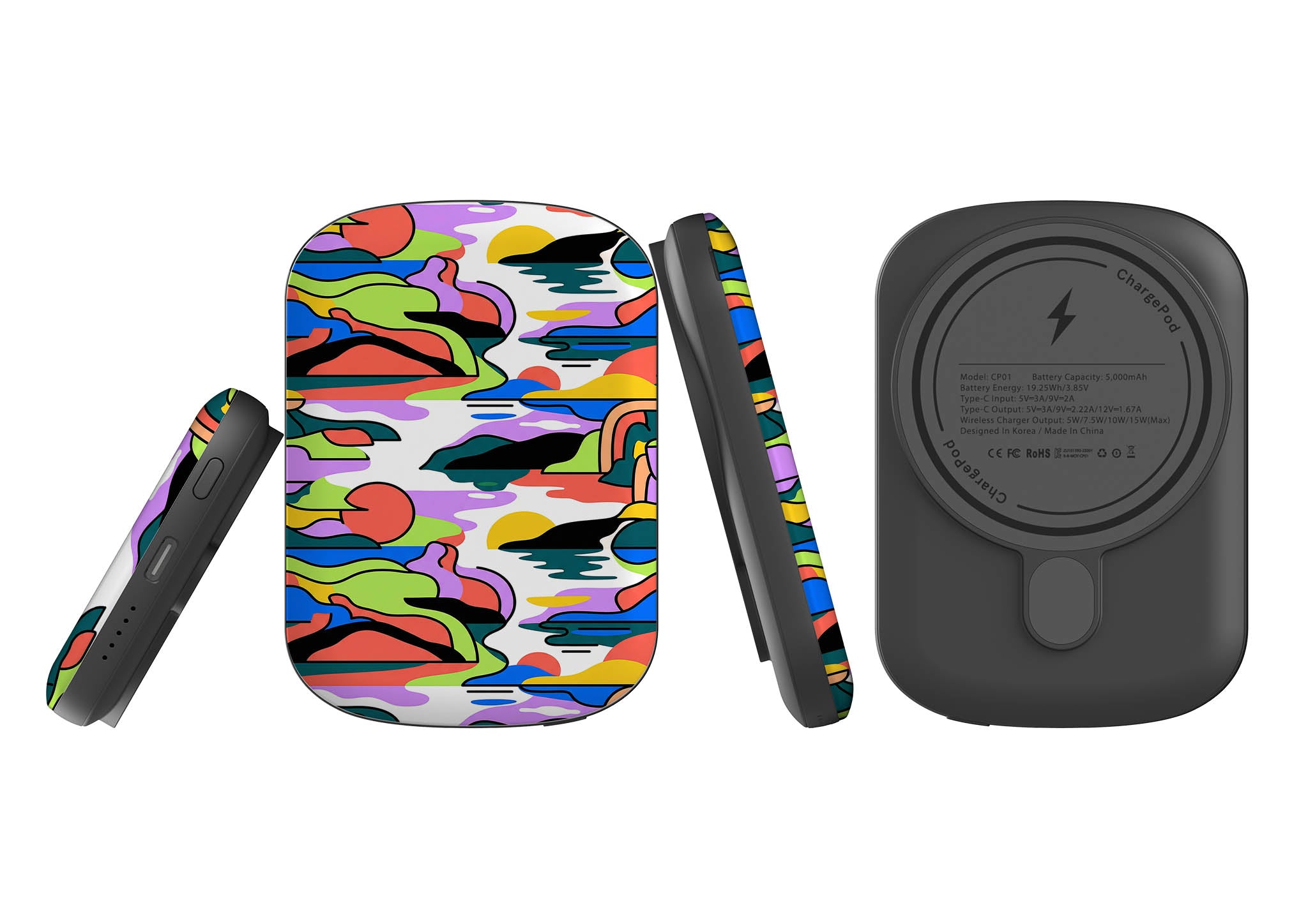 Archipelago Color Motion by Salla Niemi — MagSafe CHARGEPOD — Finnaij