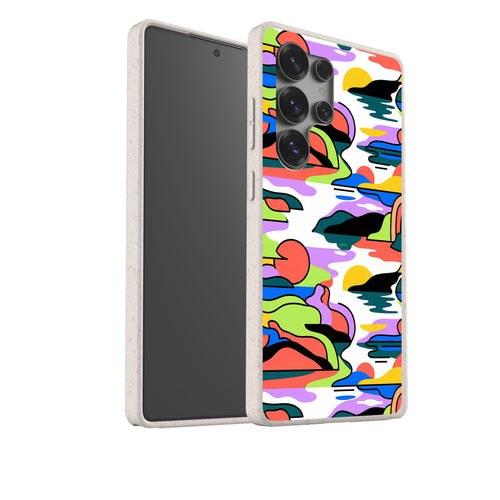 Archipelago Color Motion by Salla Niemi Bio-degradable Case for Samsung Galaxy — Finnaij