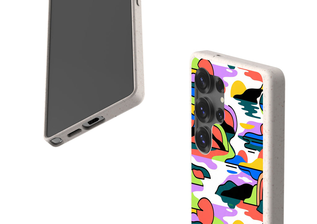 Archipelago Color Motion by Salla Niemi Bio-degradable Case for Samsung Galaxy — Finnaij