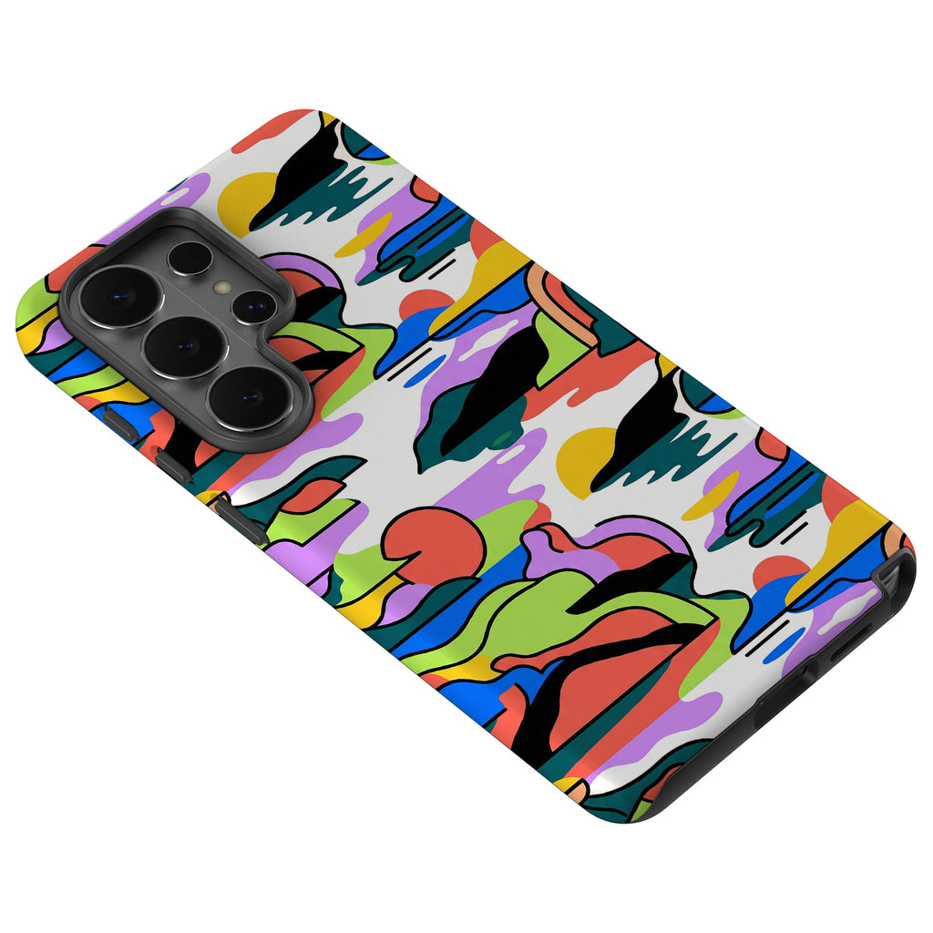 Archipelago Color Motion by Salla Niemi Tough Case for Samsung Galaxy — Finnaij