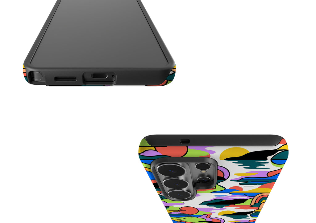 Archipelago Color Motion by Salla Niemi Tough Case for Samsung Galaxy — Finnaij