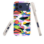 Archipelago Color Motion by Salla Niemi — iPhone Bio-degradable Case — Three Quarter — Finnaij
