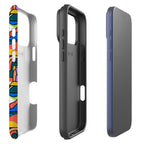 Archipelago Color Motion by Salla Niemi Tough Case for iPhone — Finnaij
