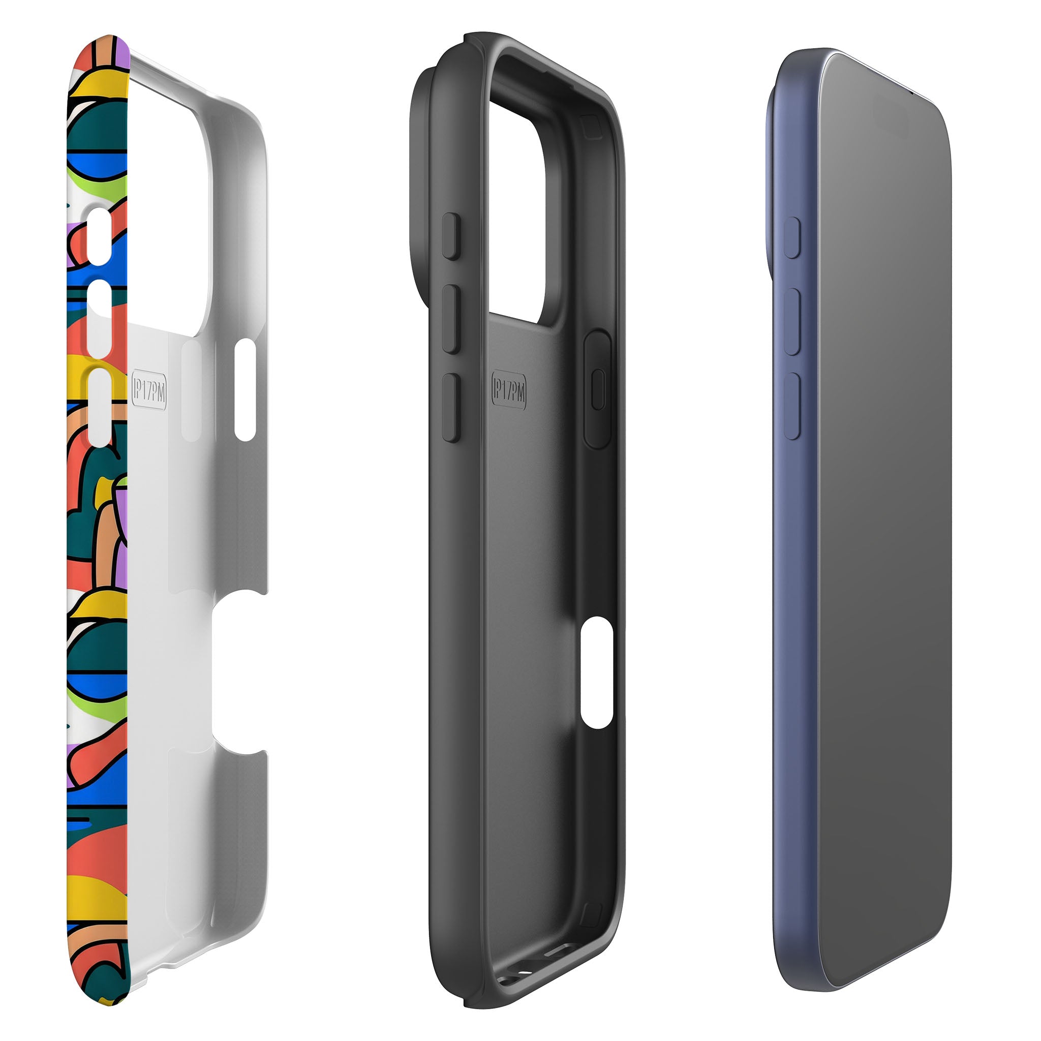 Archipelago Color Motion by Salla Niemi Tough Case for iPhone — Finnaij