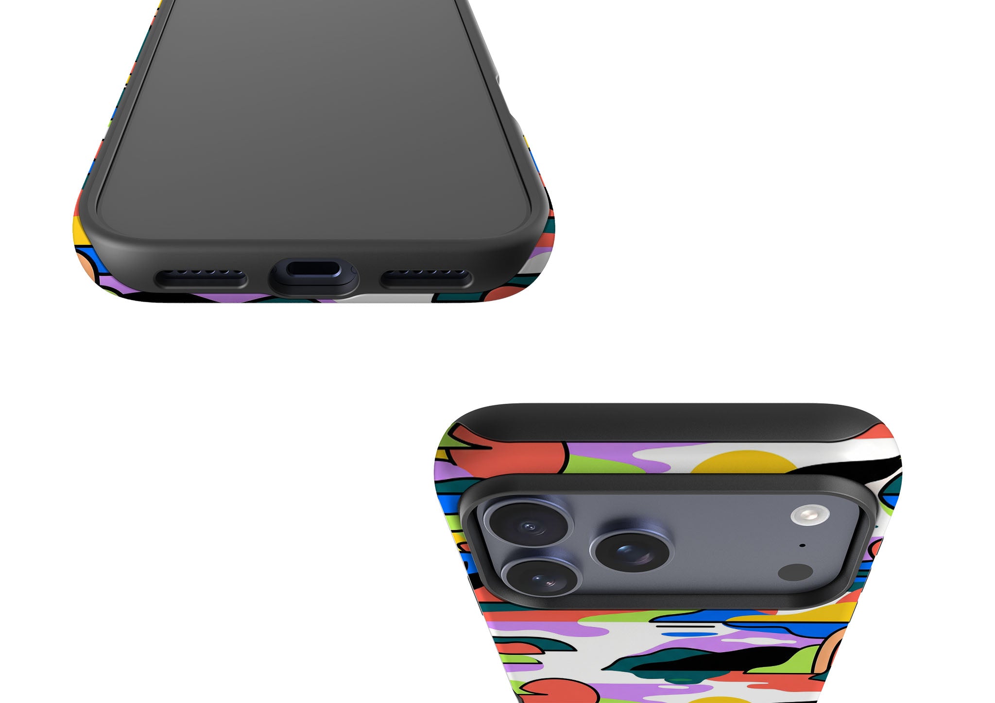 Archipelago Color Motion by Salla Niemi Tough Case for iPhone — Finnaij