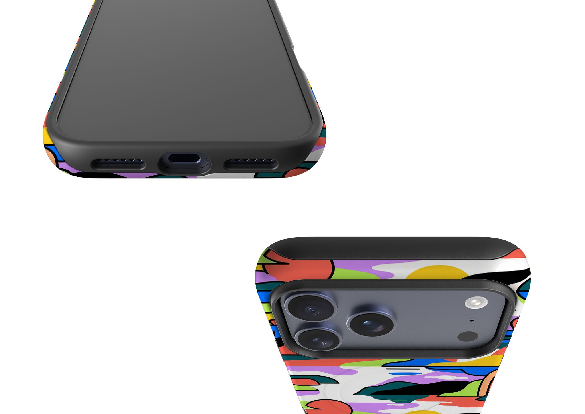 Archipelago Color Motion by Salla Niemi — Magsafe Tough Case for iPhone — Finnaij