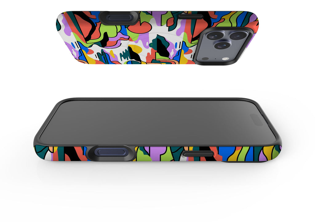 Archipelago Color Motion by Salla Niemi — Magsafe Tough Case for iPhone — Finnaij