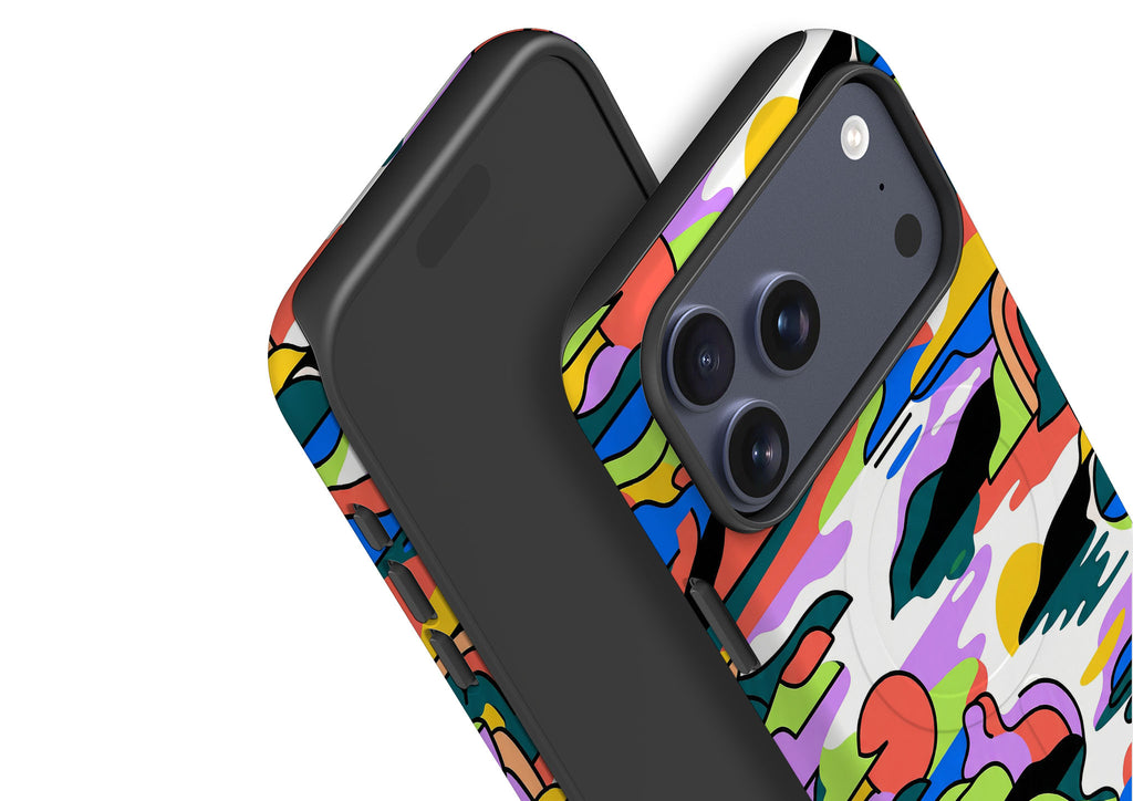 Archipelago Color Motion by Salla Niemi — Magsafe Tough Case for iPhone — Finnaij