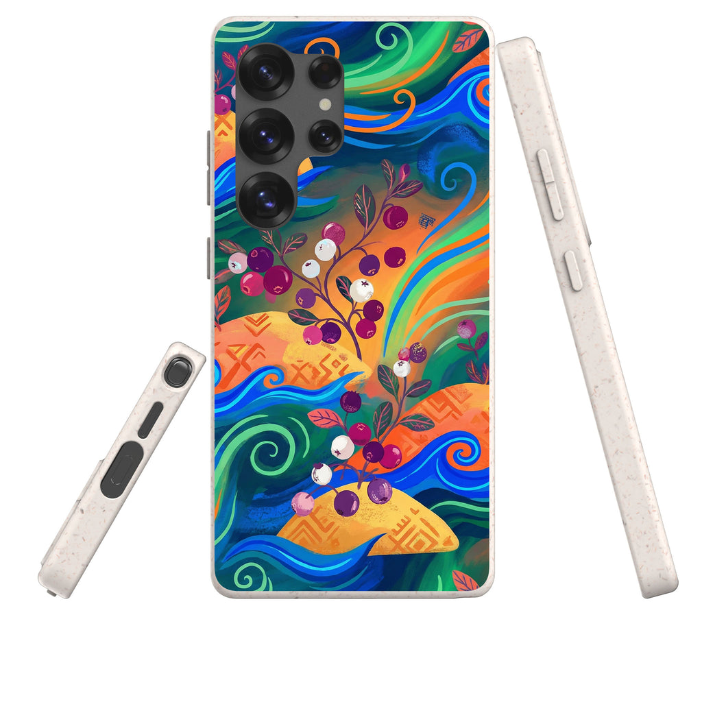 Archipelago Harvest by Aino Kallio Bio-degradable Case for Samsung Galaxy — Finnaij