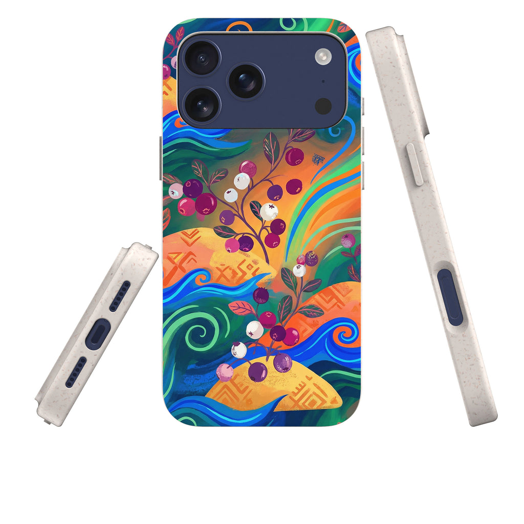 Archipelago Harvest by Aino Kallio — iPhone Bio-degradable Case — Three Quarter — Finnaij