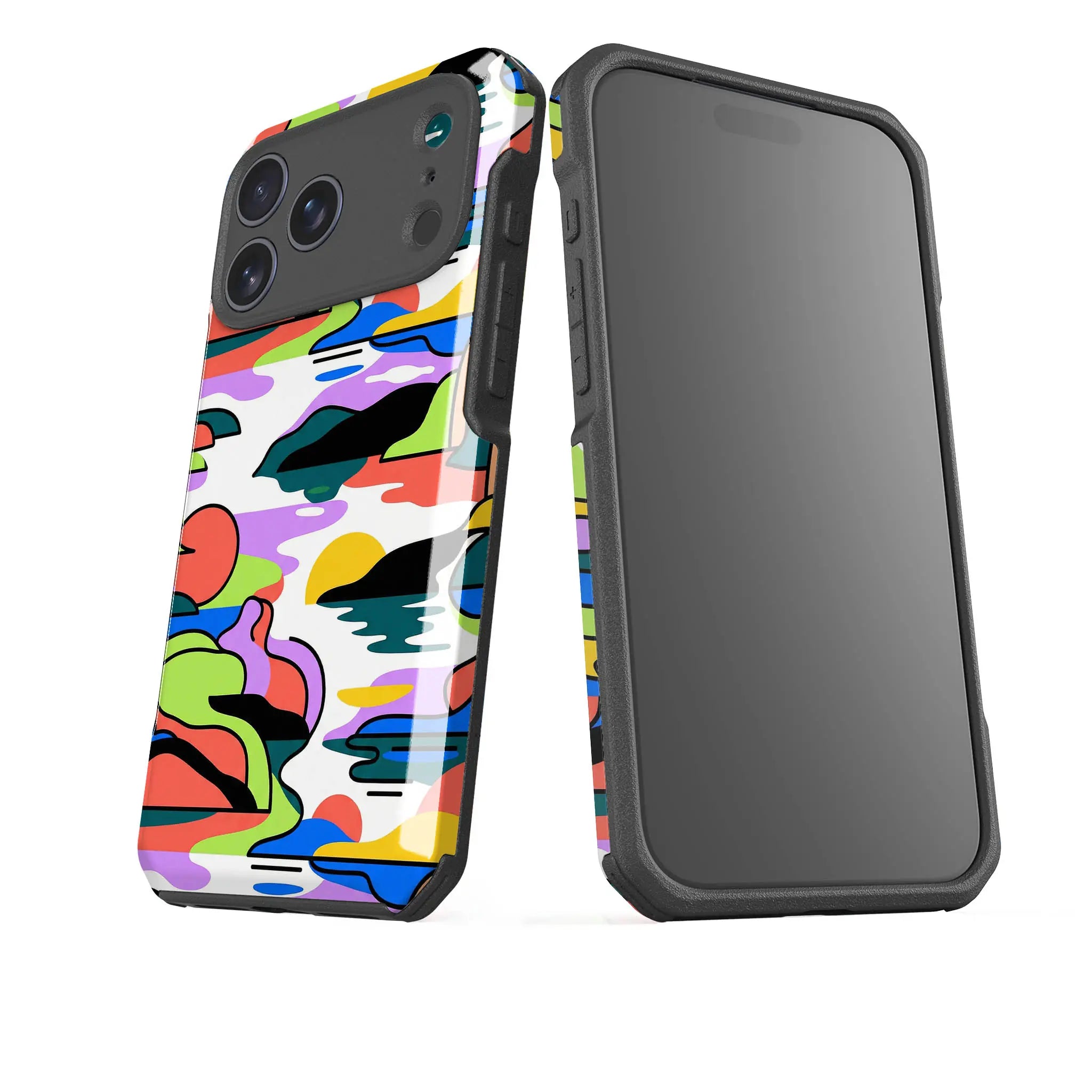 Archipelago Color Motion by Salla Niemi — Impact Armour MagSafe Case for iPhone — Finnaij